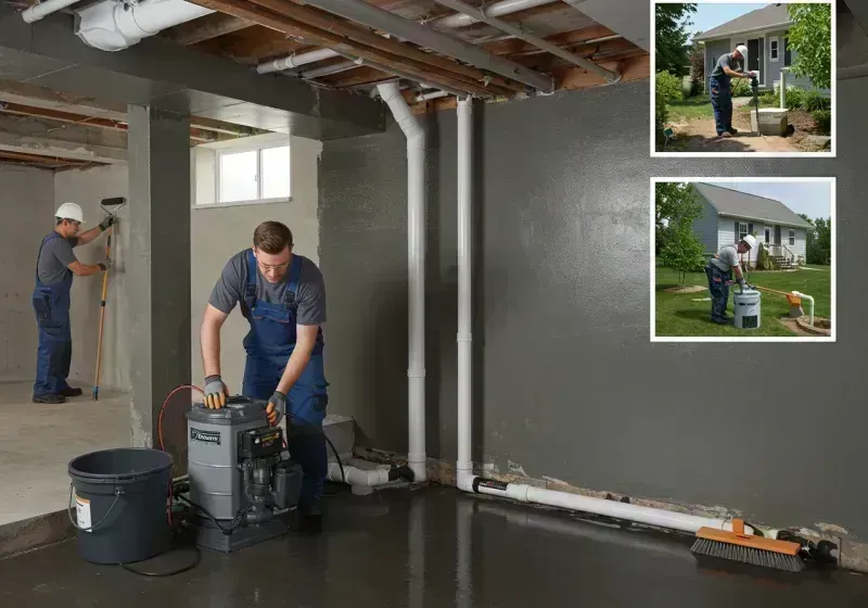 Basement Waterproofing and Flood Prevention process in Atlanta, IL